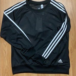 Adidas mesh long sleeve shirt
